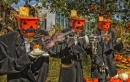 Pumpkin Head Musicians