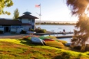 Late Afternoon at Shoreline Lake, Palo Alto