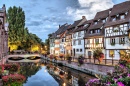 River Lauch at the Evening, Colmar, France
