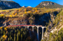 Rhaetian Railway, Canton of Grisons, Switzerland